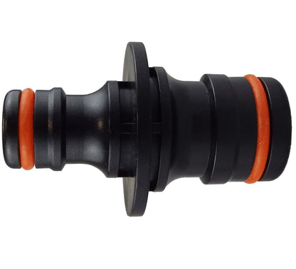 Two Way Adaptor Max Flo to Standard Snap-On Male Black/Orange