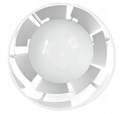 Euro 1 In Line Bathroom Fan 100mm