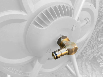 Brass 90 Degree Bend Connector Quick Connect - 3/4" BSP Female