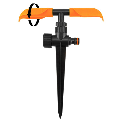 Rotary 2-Arm Leaf Sprinkler On Spike