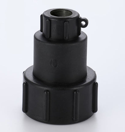 Swivel IBC Extender + Valve + MDPE Straight 25mm