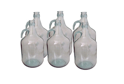 Glass Demijohn 5L 6 Pack Plain