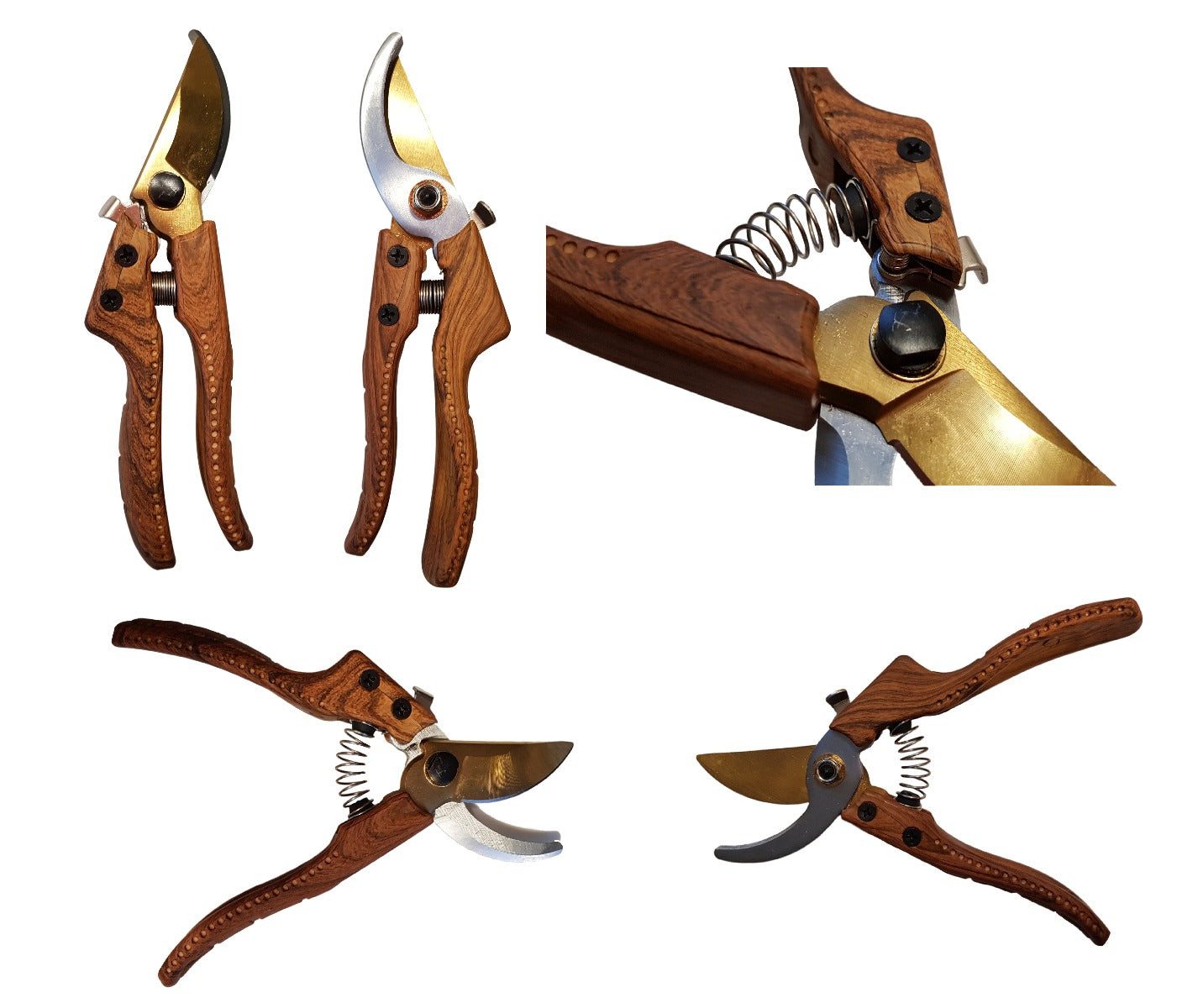 Bypass Steel V-Series Garden Pruning Shears