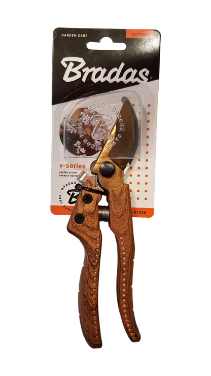 Bypass Steel V-Series Garden Pruning Shears