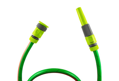 Hose Connectors Set With Nozzle Lime