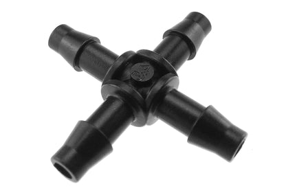 Antelco Micro Cross Connector 4.5mm Barb