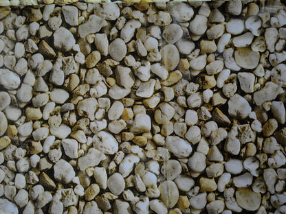 Small Pebble Print PVC 450gsm Pond Liner 2.5m x 5m