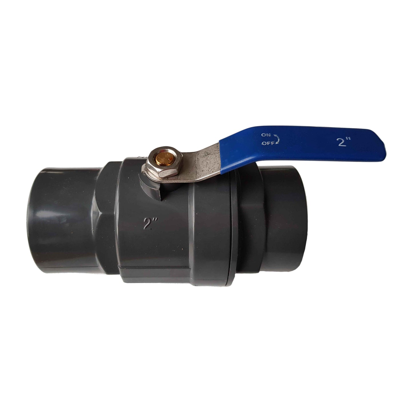 PP 2" BSPF Stopcock with Stainless Steel Ball Valve and Handle