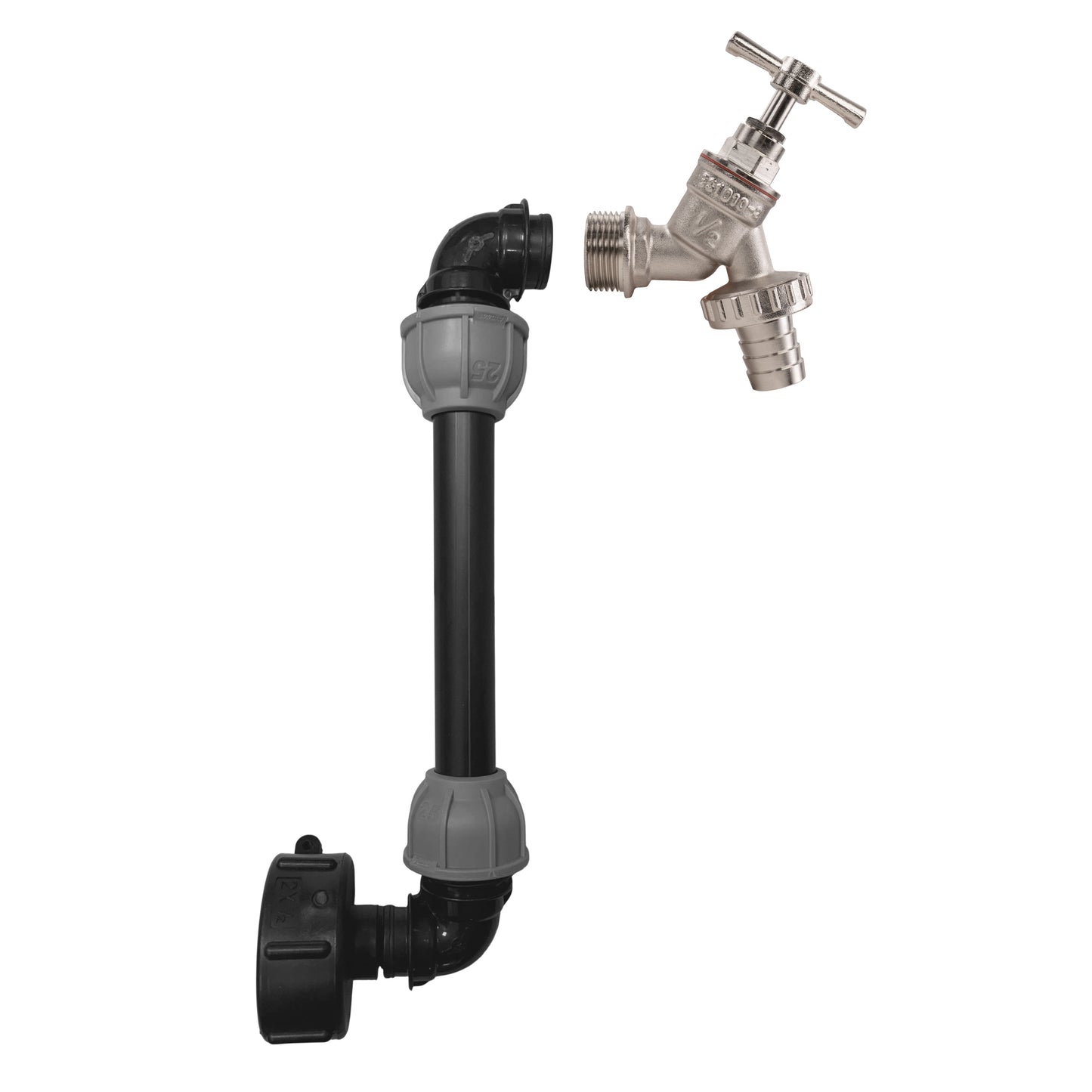 IBC 25cm Riser Tap Connection Kit