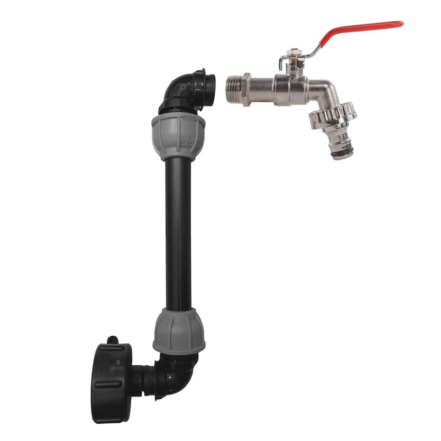 IBC 25cm Riser Tap Connection Kit