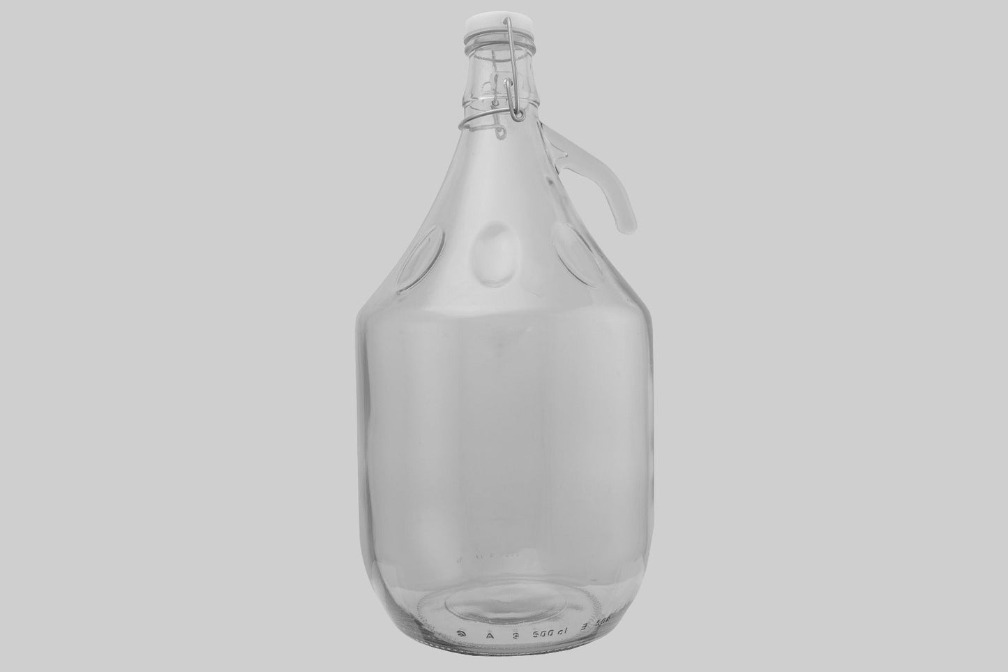 Glass Demijohn 5L 4 Pack Swing Top Cap