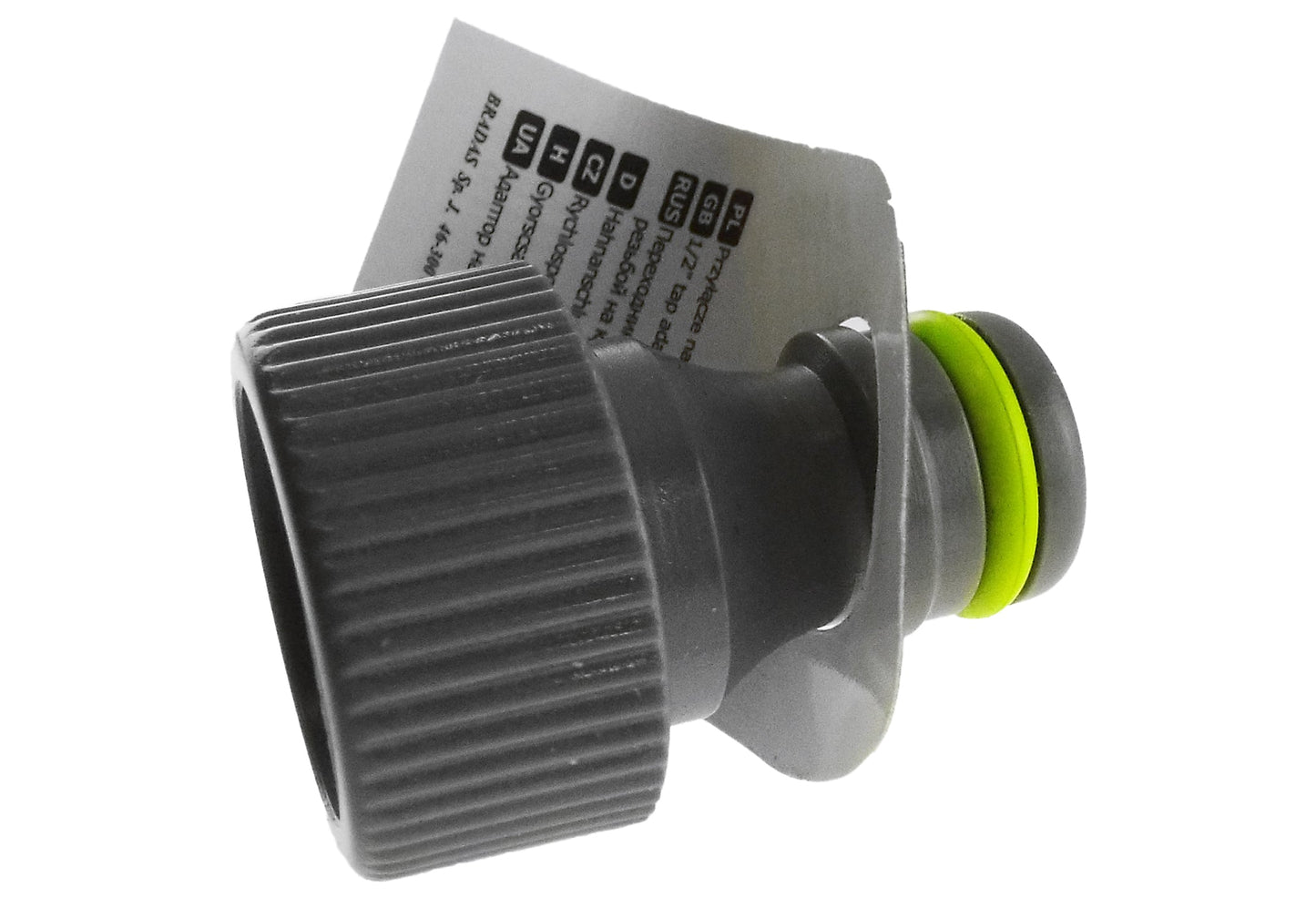 Female Tap Connector 1" BSPF Lime