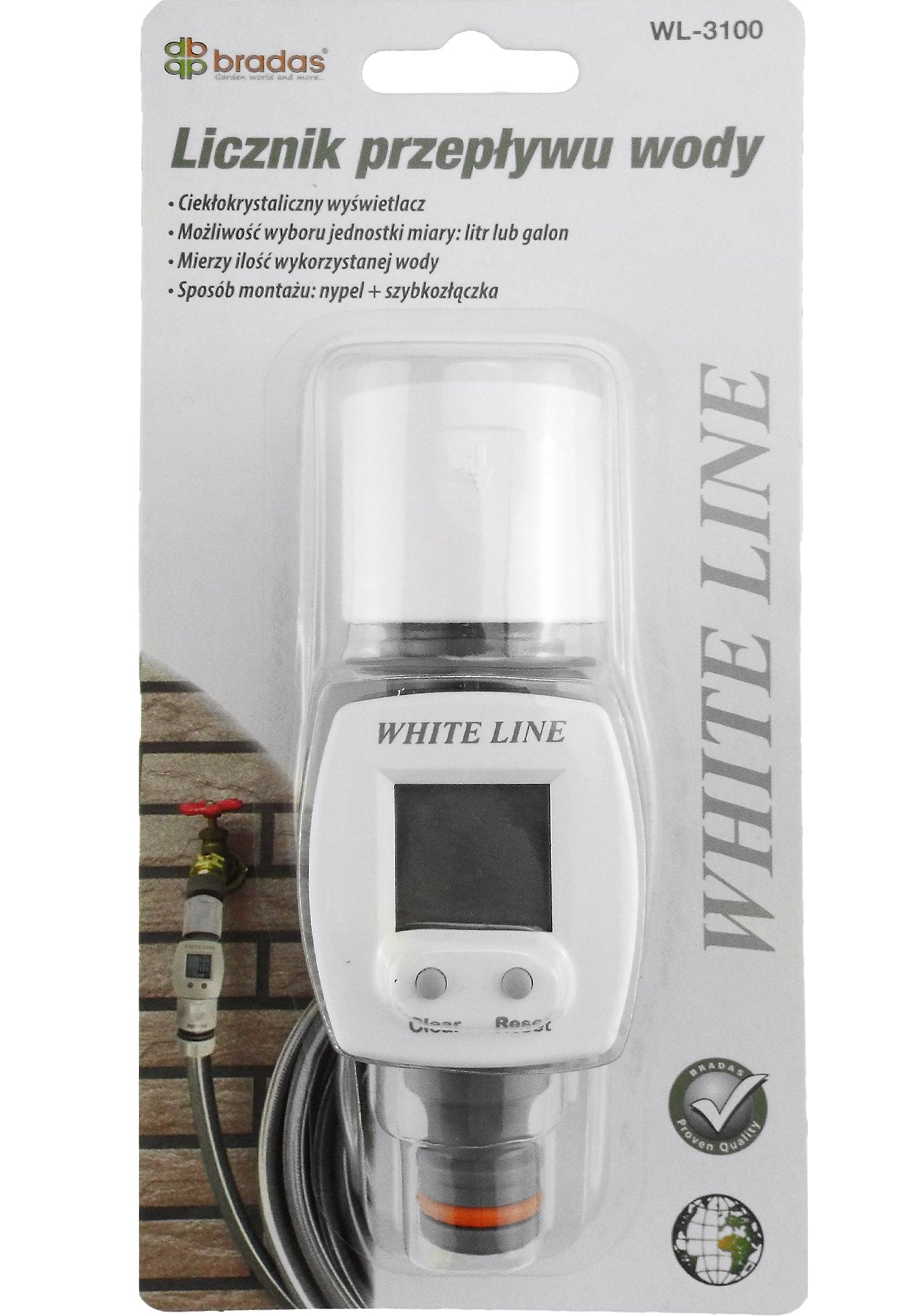 Water Flow Meter Snap on Connector