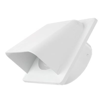 External White Louvre Vent  KRD/100 fi100mm
