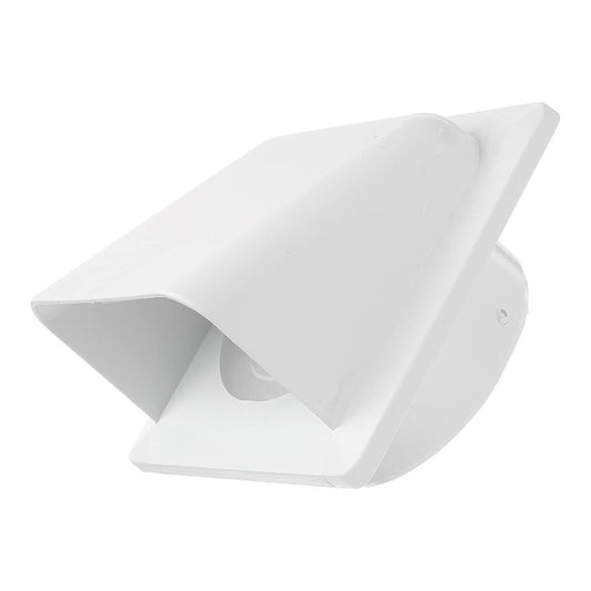 External White Louvre Vent  KRD/100 fi100mm