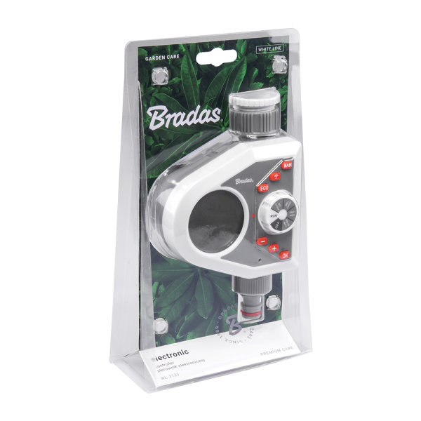 White Line 1-Way Electronic Control Water Timer