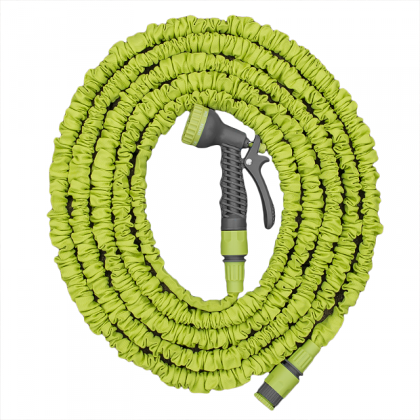 Expanding Trick Hose 7.5m - 22m Lime